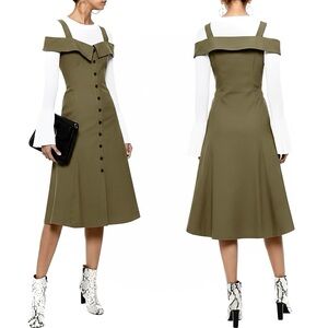 bowknot midi dress Bowknot Trim A-Line Midi Dress – Charming Charlie